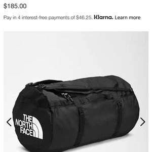 XXL North Face Duffel Bag
